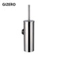 Matt Black Toilet Brush Holder Stainless Steel Cleaning Tool