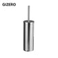 Matt Black Toilet Brush Holder Stainless Steel Cleaning Tool