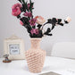 Modern Imitation Rattan Vase Table Flower Arrangement Container