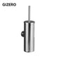 Matt Black Toilet Brush Holder Stainless Steel Cleaning Tool