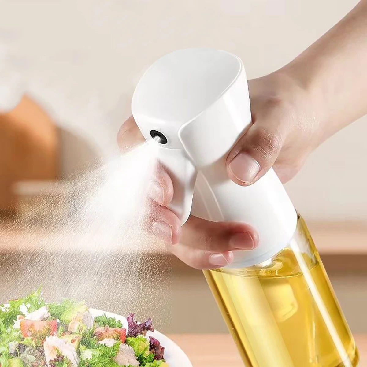 200/300/500ml Oil Spray Bottle Camping BBQ Cooking Olive Oil Sprayer Kitchen Baking Oil Spray Bottle Vinegar Bottle Dispenser