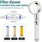 Bathroom Water Saving-High Pressure Propeller Rainfall-Shower Head