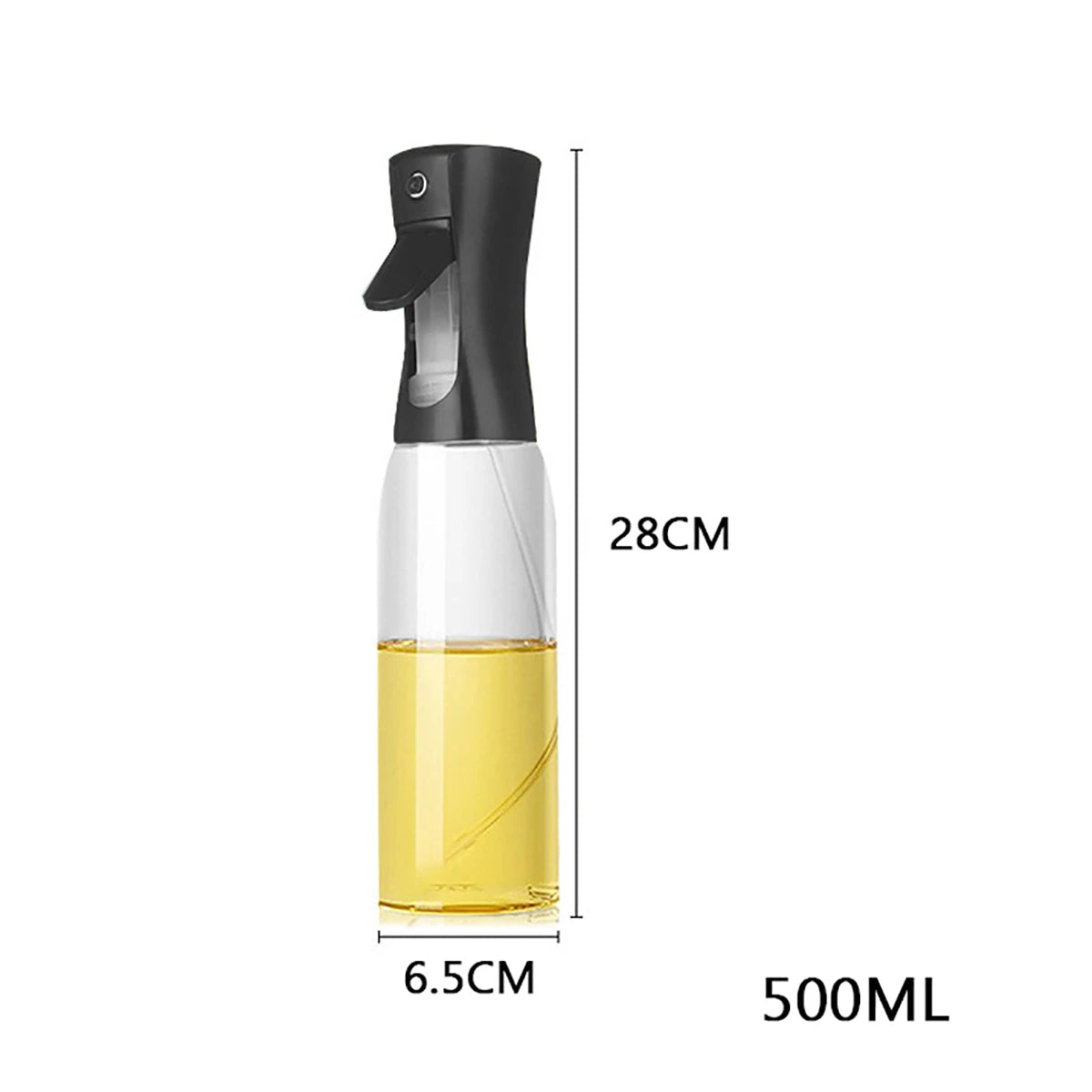 200/300/500ml Oil Spray Bottle Camping BBQ Cooking Olive Oil Sprayer Kitchen Baking Oil Spray Bottle Vinegar Bottle Dispenser