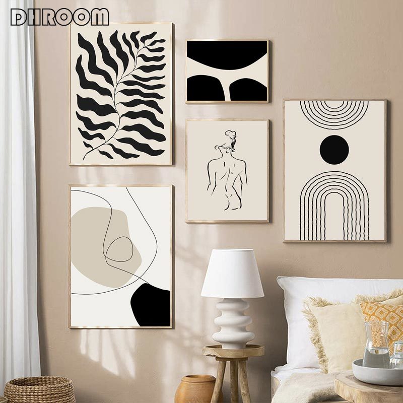 Abstract Bohemian Canvas Wall Art Poster