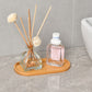 Wooden Soap Dispenser Tray Vanity Countertop Bottles Organizer Holder