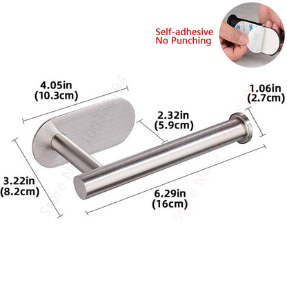 Adhesive Bathroom Toilet Roll Paper Holder