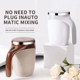 Automatic Magnetic Stainless Steel Rotating Self Stirring Mixing Cup/Mug