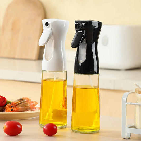 200/300/500ml Oil Spray Bottle Camping BBQ Cooking Olive Oil Sprayer Kitchen Baking Oil Spray Bottle Vinegar Bottle Dispenser