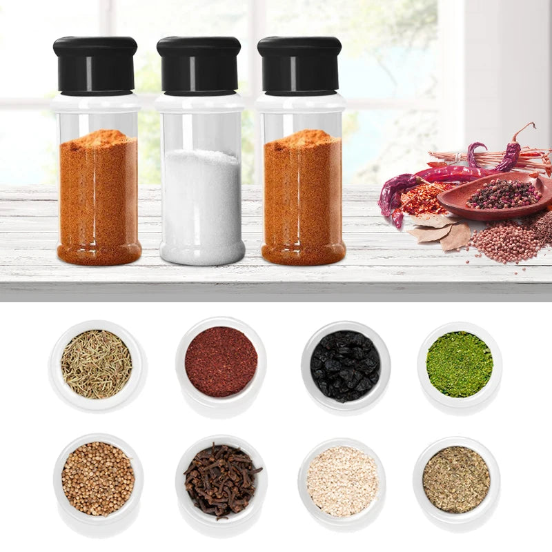 Kitchen Spice Rack Self-adhesive Wall-mounted Under-Shelf Seasoning Bottle Storage Rack Spice Organizer Kitchen Storage Rack