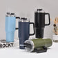 40OZ Large Capacity Portable Stainless Steel Insulation Travel Thermal Mug with Handle