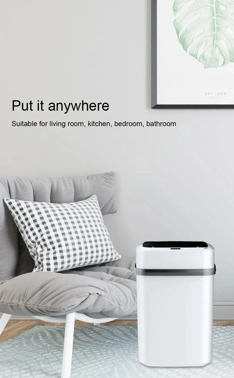 Automatic Electric Smart Sensor Waterproof Dustbin