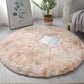 Super Soft Plush Round Rug Mat Fluffy White Carpets For Living Room Home Decor Bedroom Kid Room Decoration Salon Thick Pile Rug