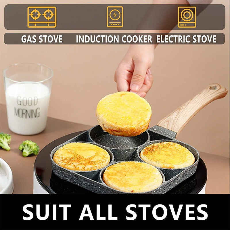 4 Cups Non-Stick Cookware Frying Pan