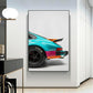 Minimalist Luxury Racing Wall Art Print Canvas Painting
