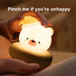 Rechargeable LED Night Light for Kids 3 Level Dimmable Nursery Sleeping Nightlights for Breastfeeding Toddler Baby Decor