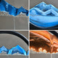 3D HourGlass Deep Sea Sandscape Moving Sand Art Picture
