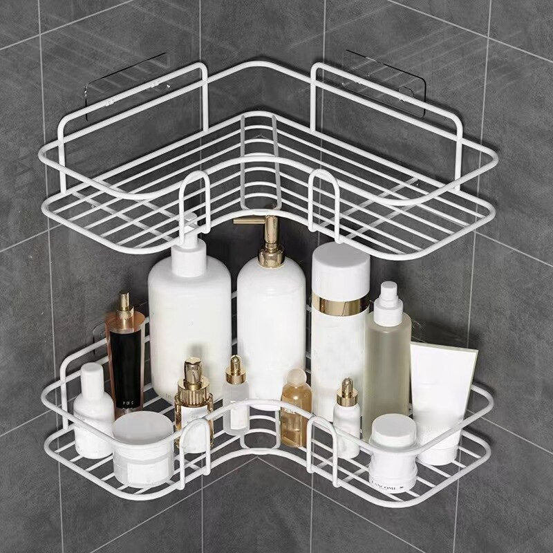 Kitchen/Bathroom Stainless Steel Storage Rack