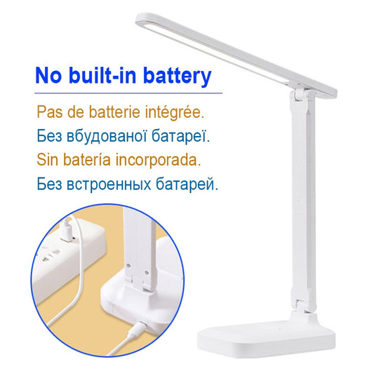 Table Lamp Eyes Protection Touch Dimmable LED Light Student Dormitory