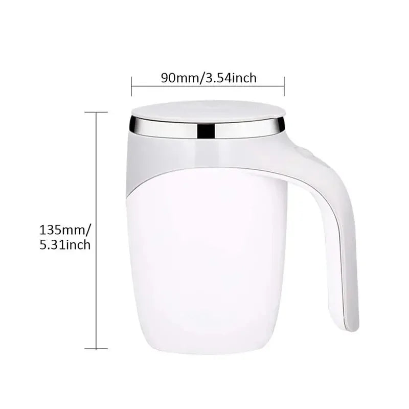 Automatic Magnetic Stainless Steel Rotating Self Stirring Mixing Cup/Mug