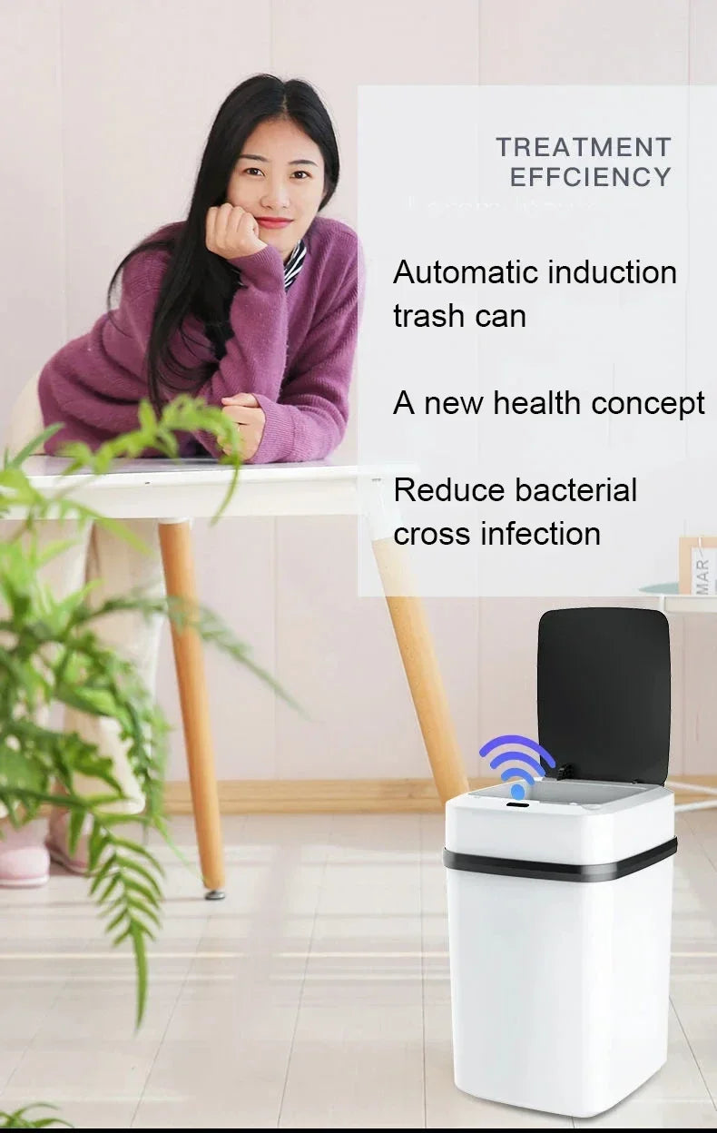 Automatic Electric Smart Sensor Waterproof Dustbin