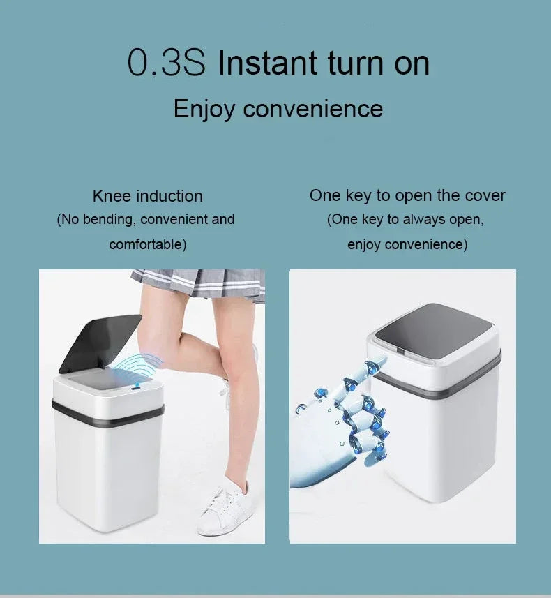 Automatic Electric Smart Sensor Waterproof Dustbin