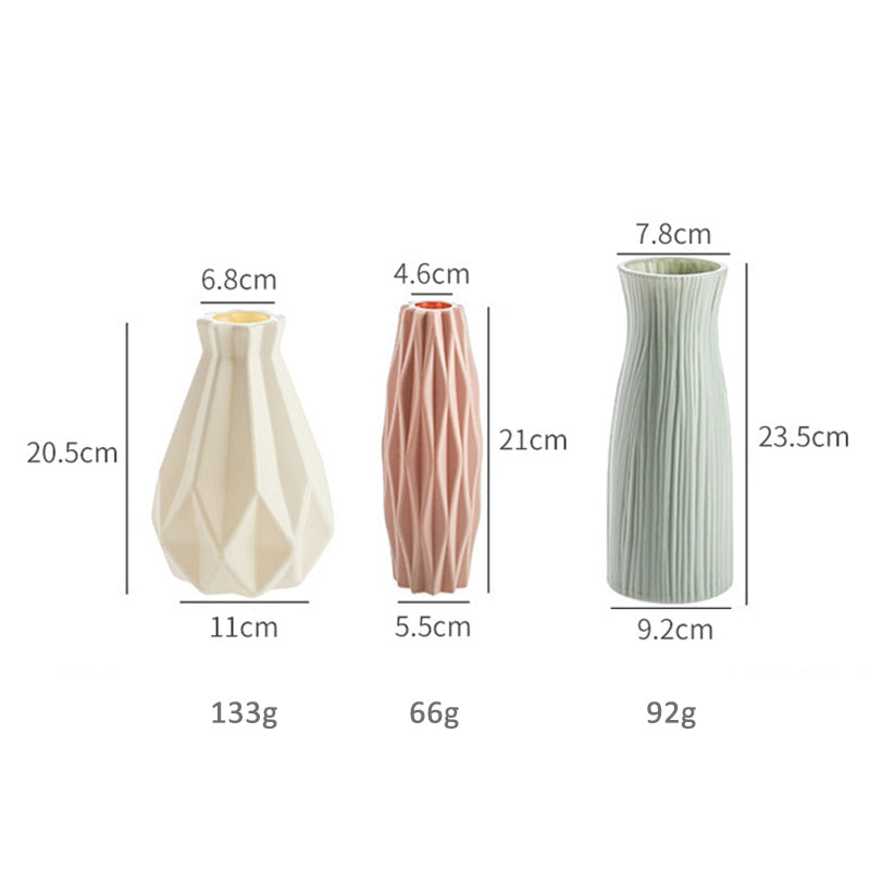 Modern Home Nordic Style Flower Arrangement Decoration Vases