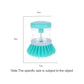 Kitchen Wash Pot Dish Brush Washing Utensils with Washing Up Liquid Soap Dispenser Household Kitchen Cleaning Accessories