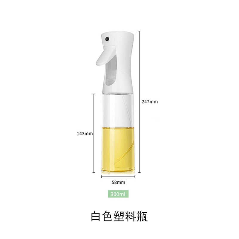 200/300ml Cooking Oil Spray Bottle For Outdoor Camping & BBQ