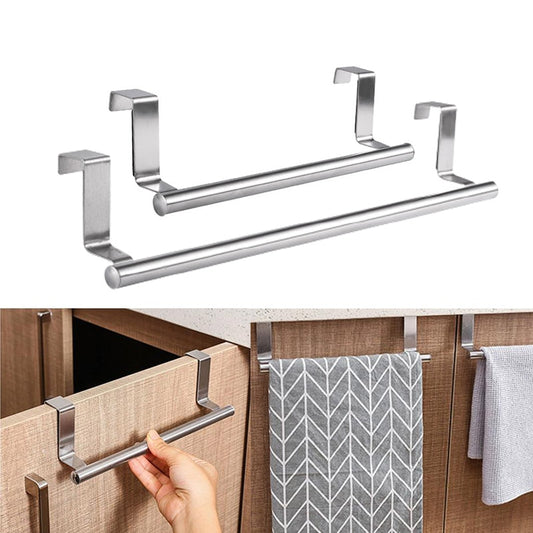 Stainless Steel Towel Rack Bathroom Towel Holder Stand Kitchen