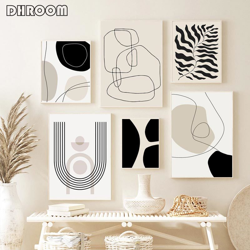 Abstract Bohemian Canvas Wall Art Poster